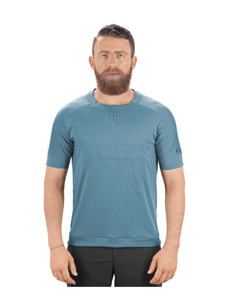 Cube AM Rundhalstrikot kurzarm, smoke blue - Bild 2