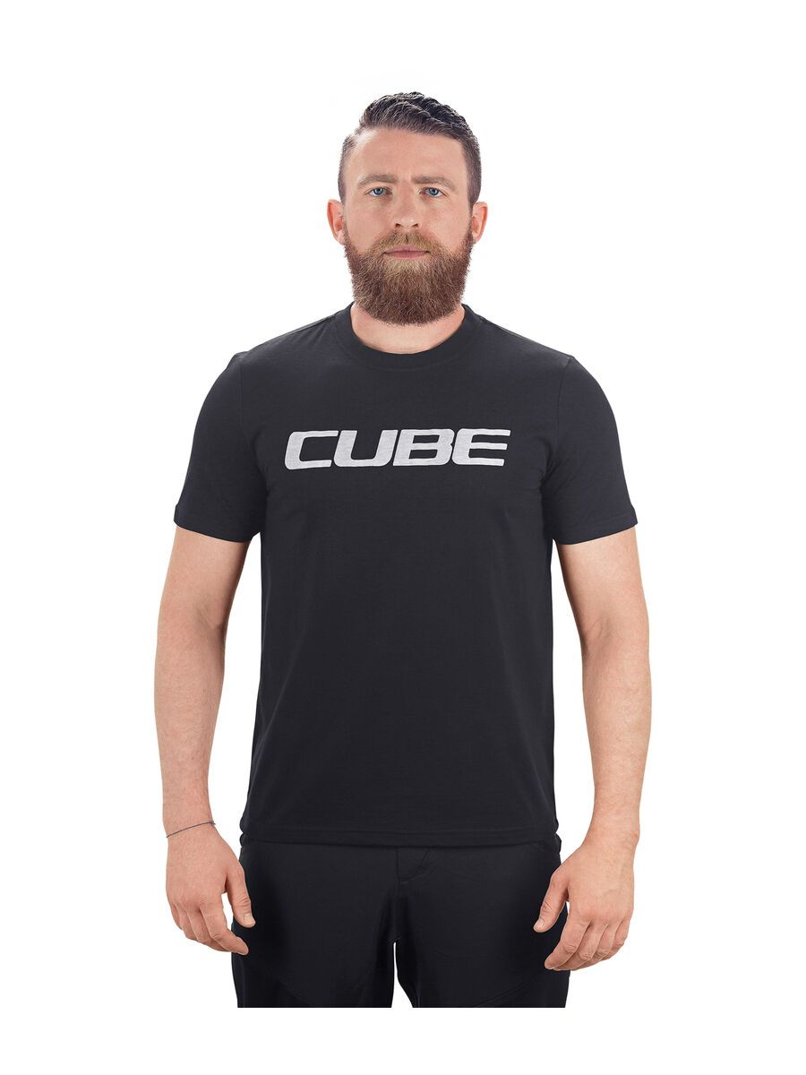 Cube T-Shirt Logo, black´n´white - Bild 2