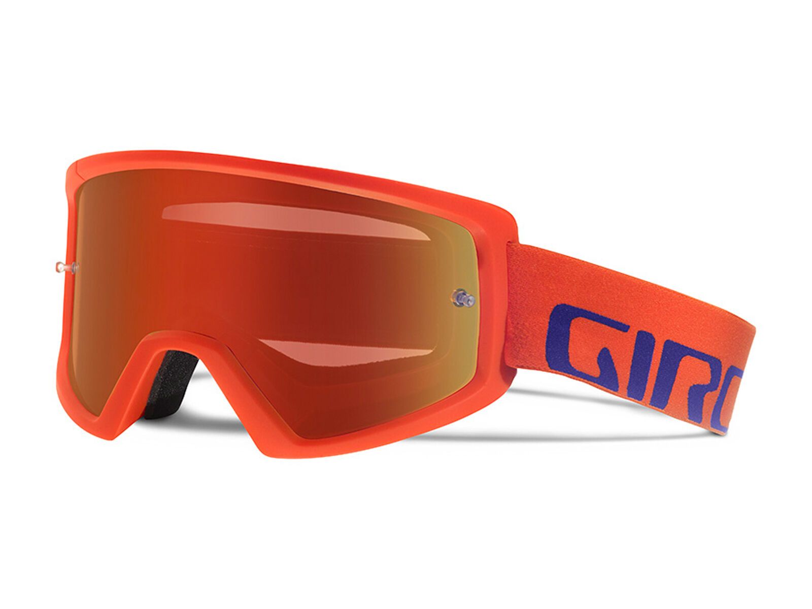 Giro Blok MTB inkl. Wechselscheibe, matte vermillion/purple/Lens: ml red, clear - Bild 1