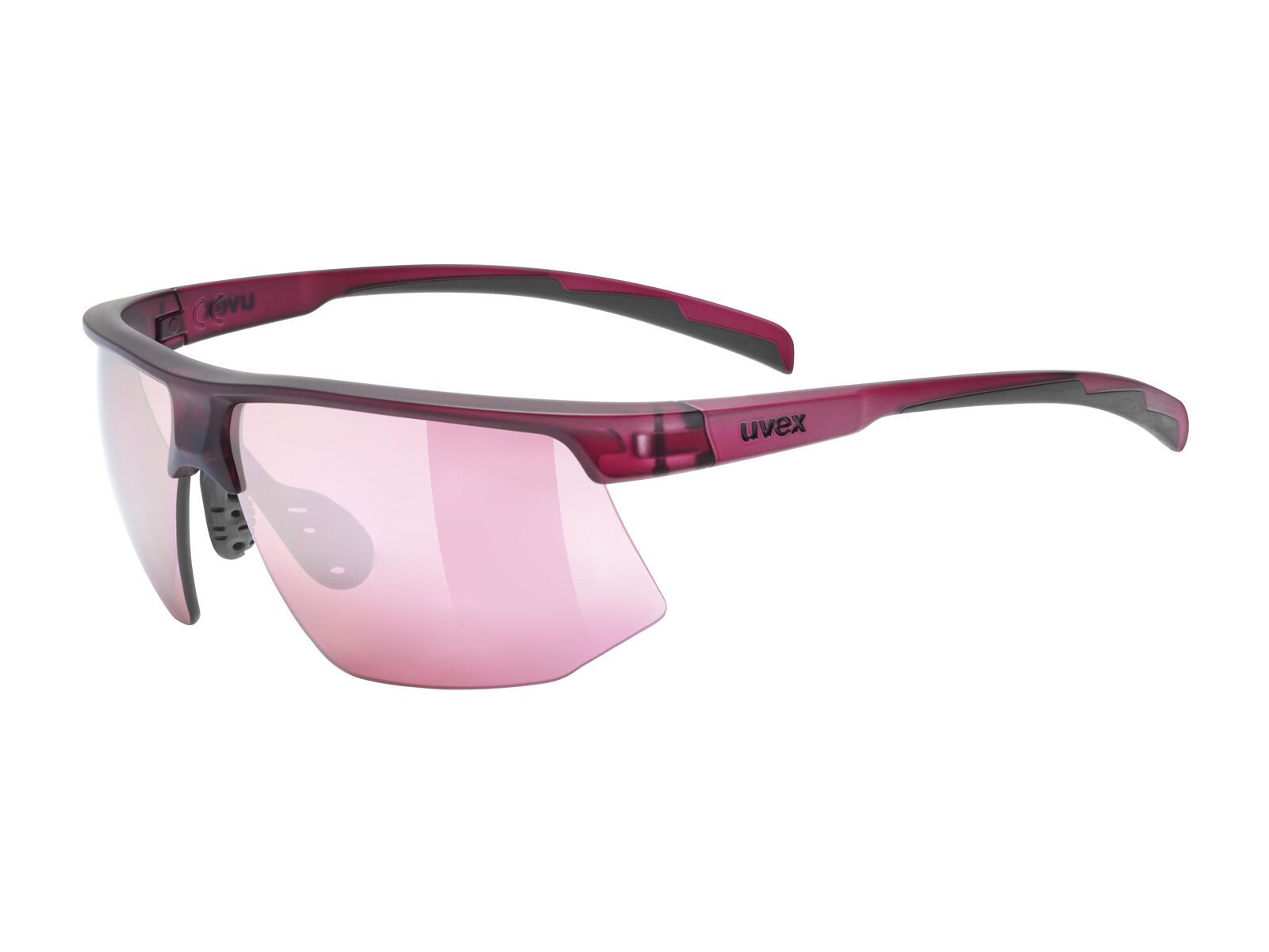 uvex aerios, Mirror Rose / cranberry matt - Bild 1