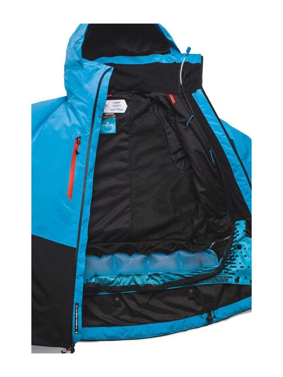 686 Men's GLCR Hydrastash Reservoir Insulated Jacket, bluebird colorblock - Bild 3