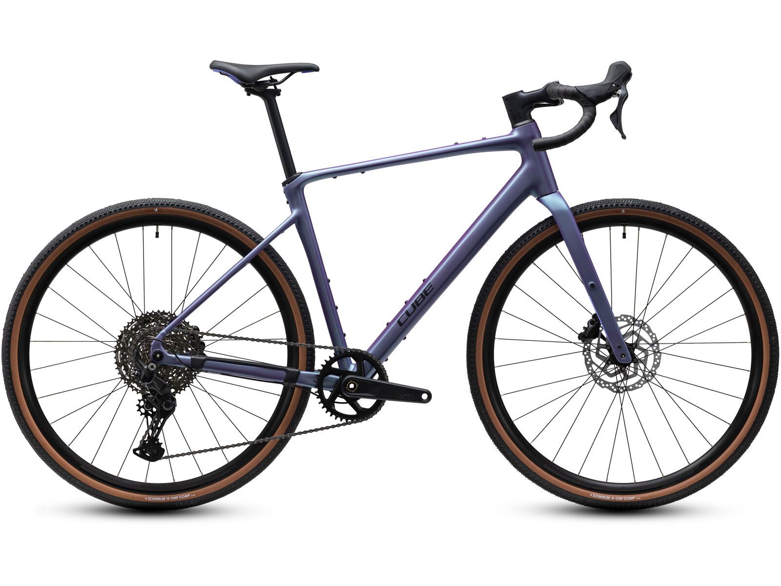 Cube Nuroad Pro 700C, mysticpurple´n´black - Bild 1