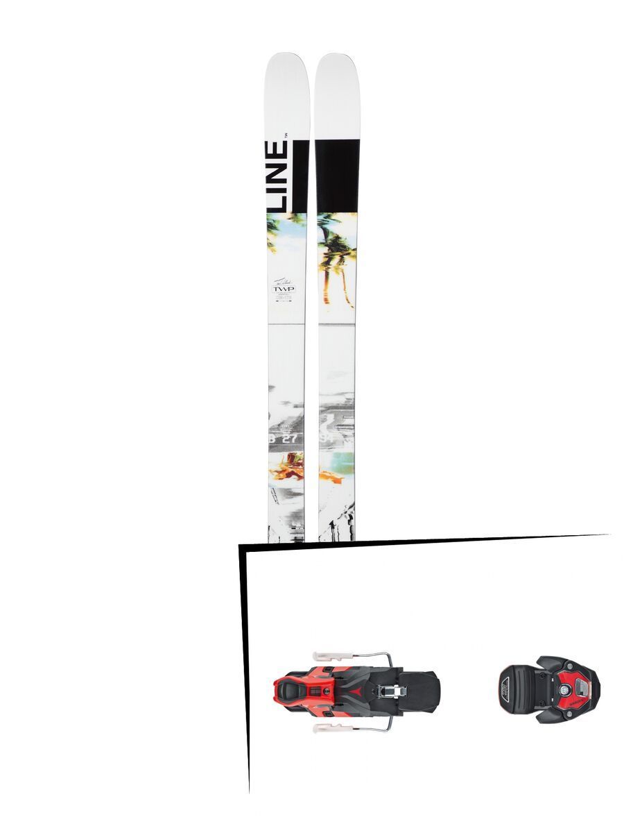 Set: Line Tom Wallisch Pro 2019 + Atomic Warden MNC 13 black/red - Bild 1