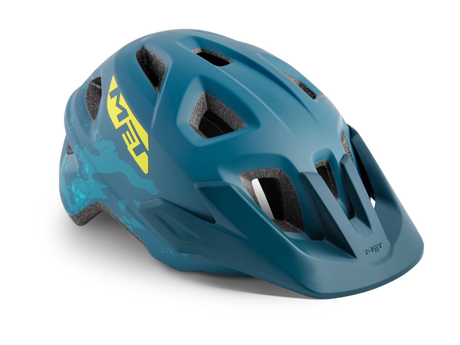 MET Eldar, petrol blue camo/matt - Bild 1