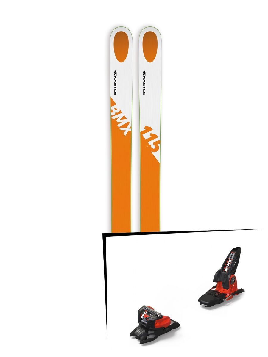 Set: Kästle BMX115 2018 + Marker Jester 18 Pro ID black/flo-red - Bild 1