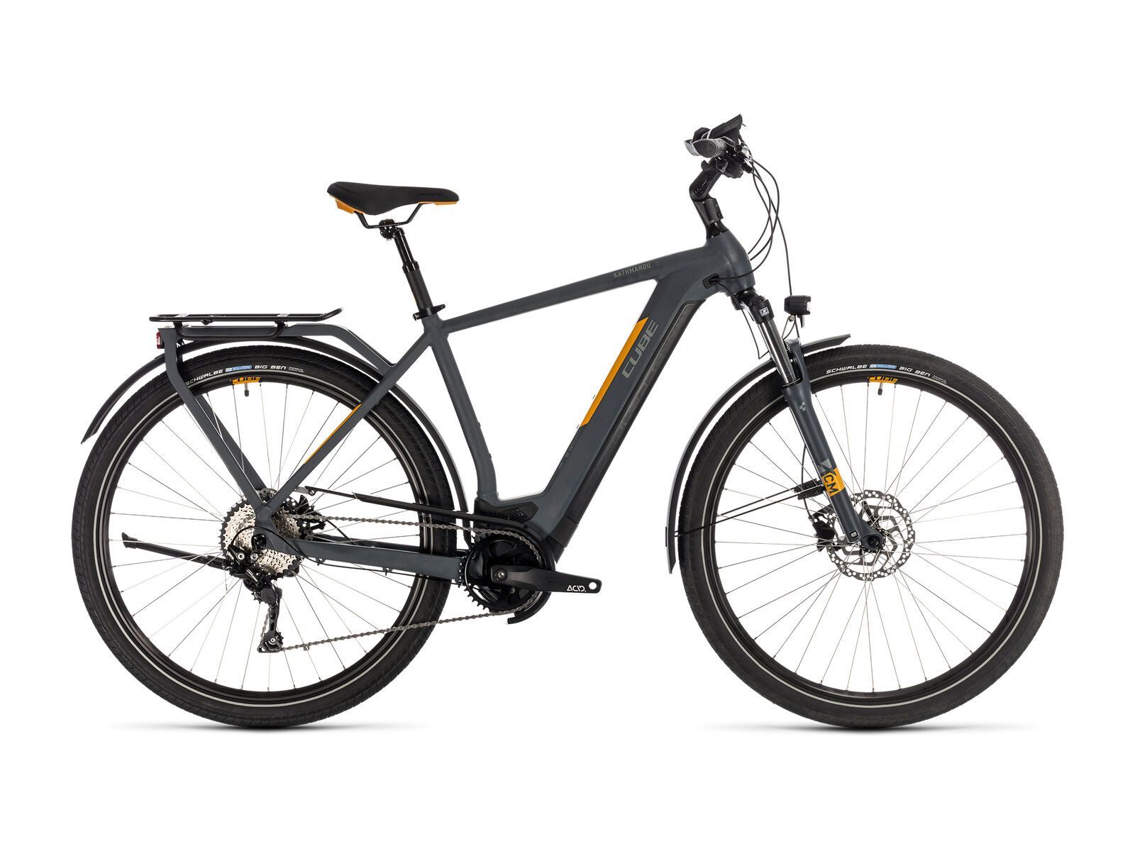 Cube Kathmandu Hybrid Pro 500, grey´n´orange - Bild 1