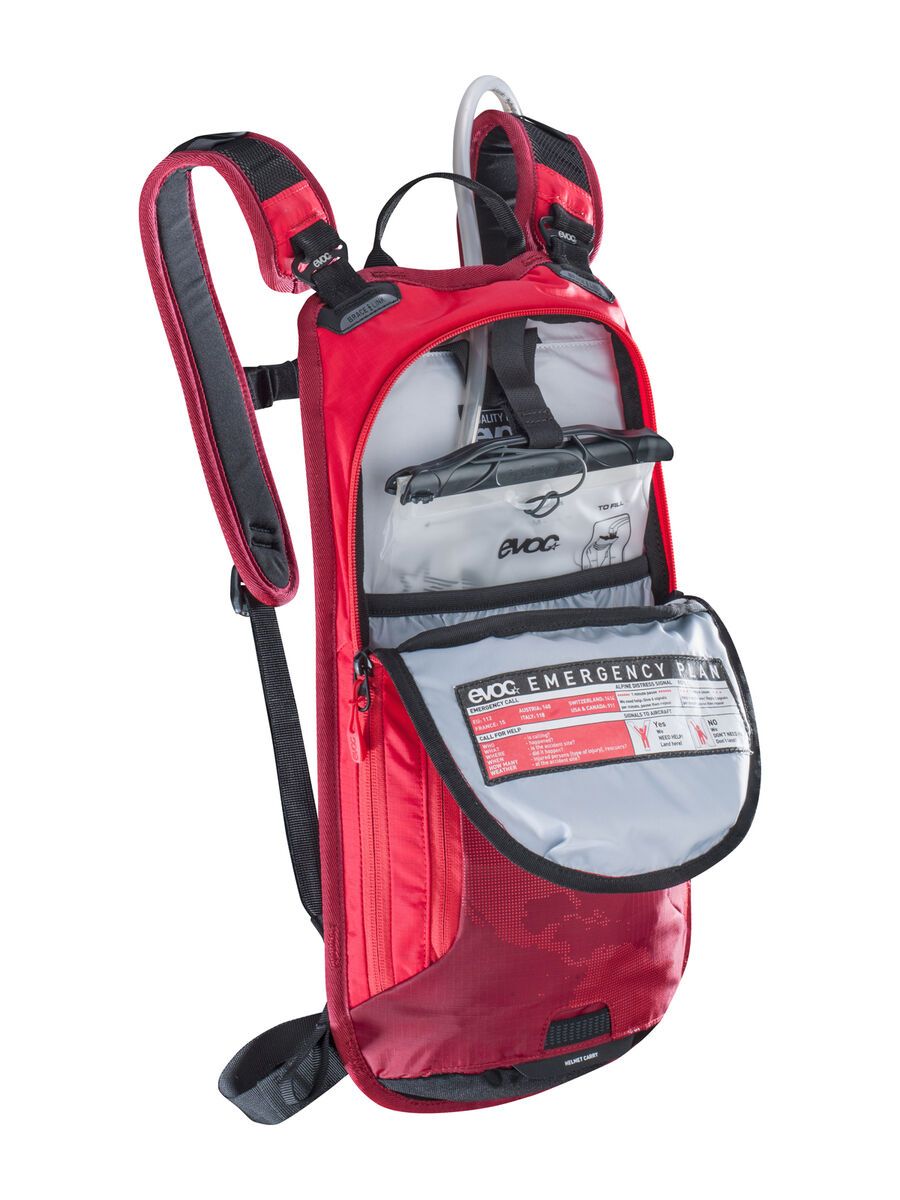 Evoc Stage 3l Team + Hydration Bladder 2l, red-ruby - Bild 2