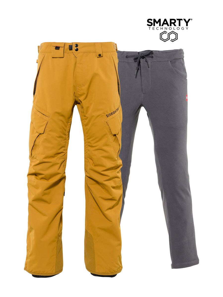 686 Men's Smarty 3-In-1 Cargo Pant, golden brown - Bild 3