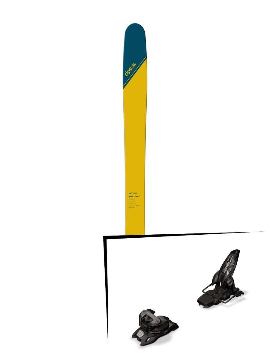Set: DPS Skis Wailer 112 RP2 Tour1 2018 + Marker Griffon 13 ID black - Bild 1