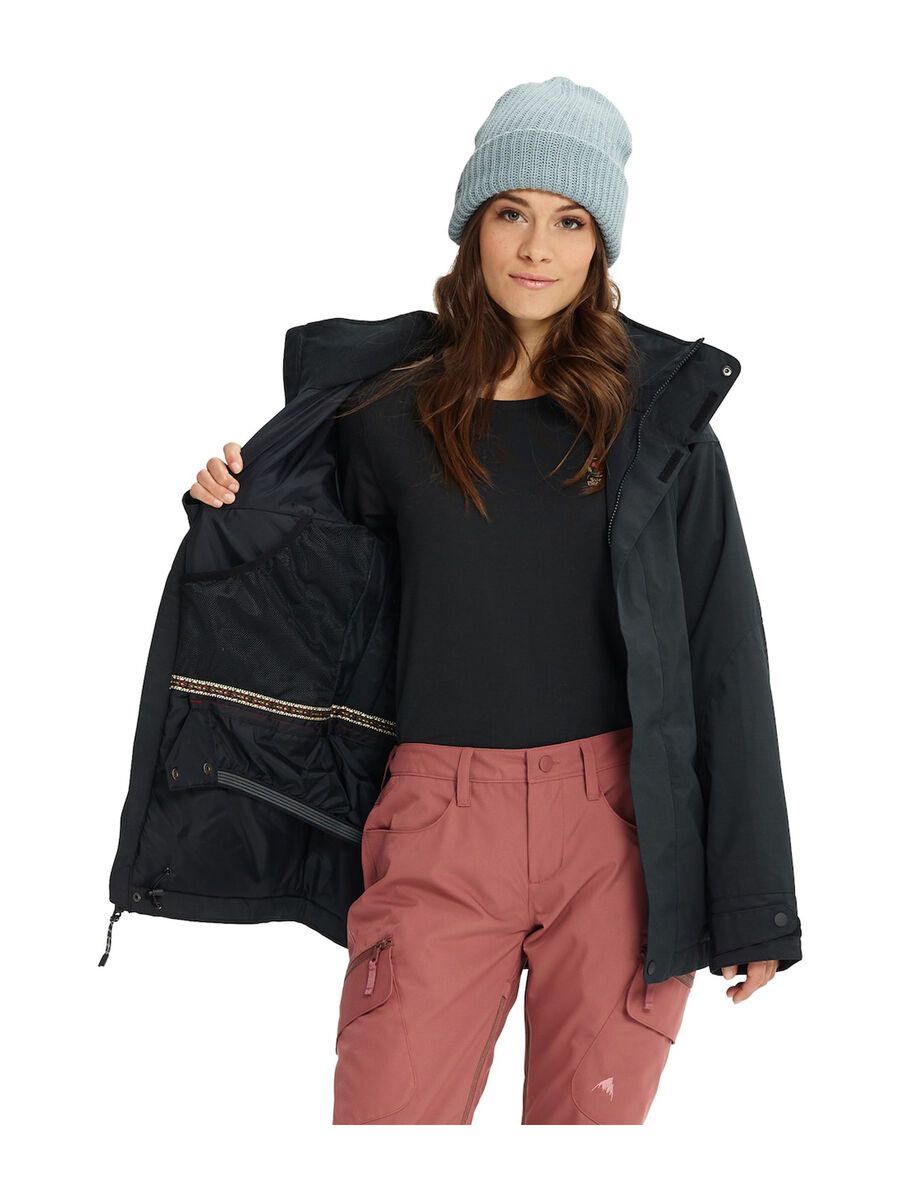 Burton Women's Jet Set Jacket, true black heather - Bild 3
