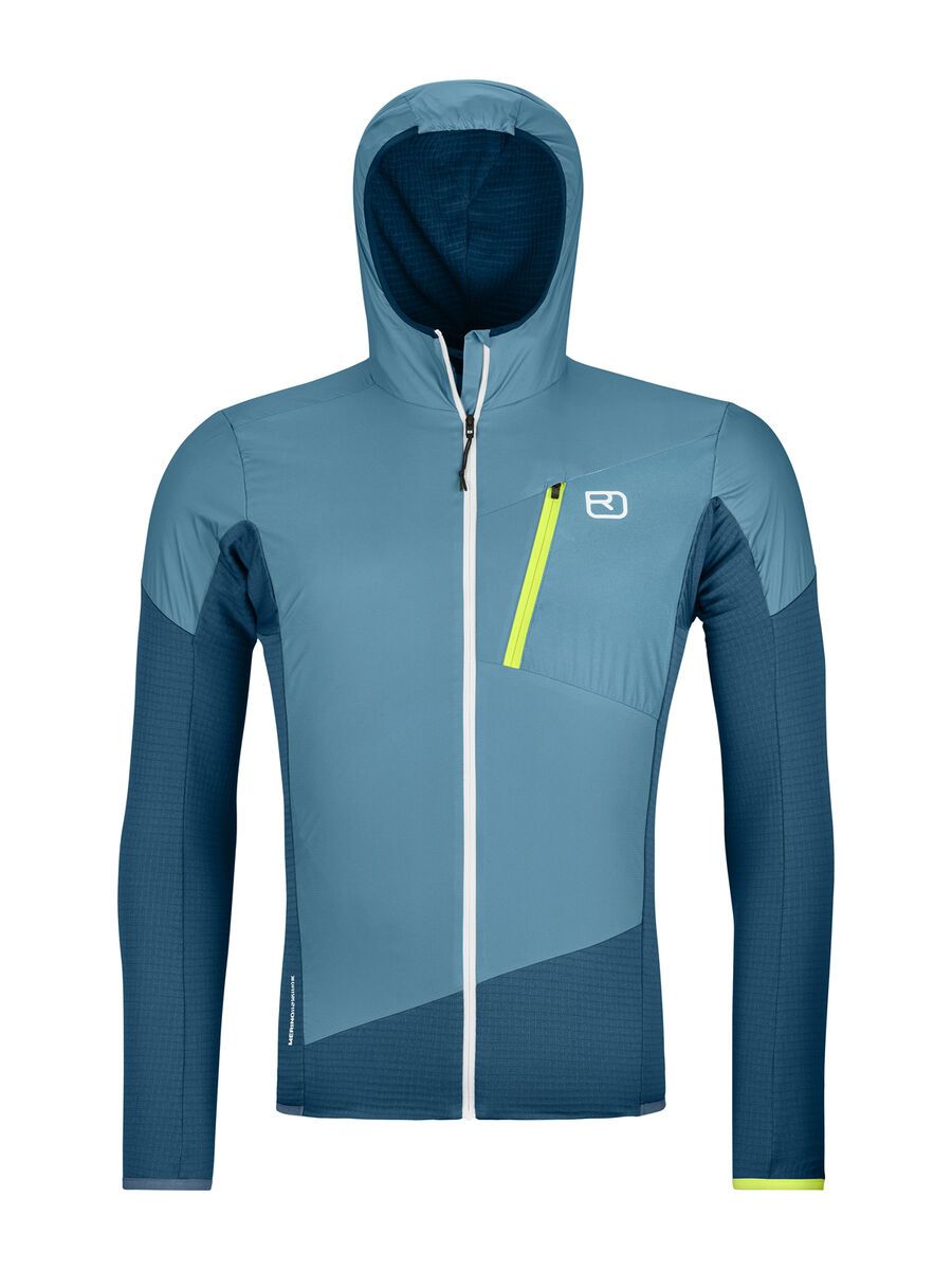 Ortovox Ladiz Hybrid Jacket M, petrol blue - Bild 1