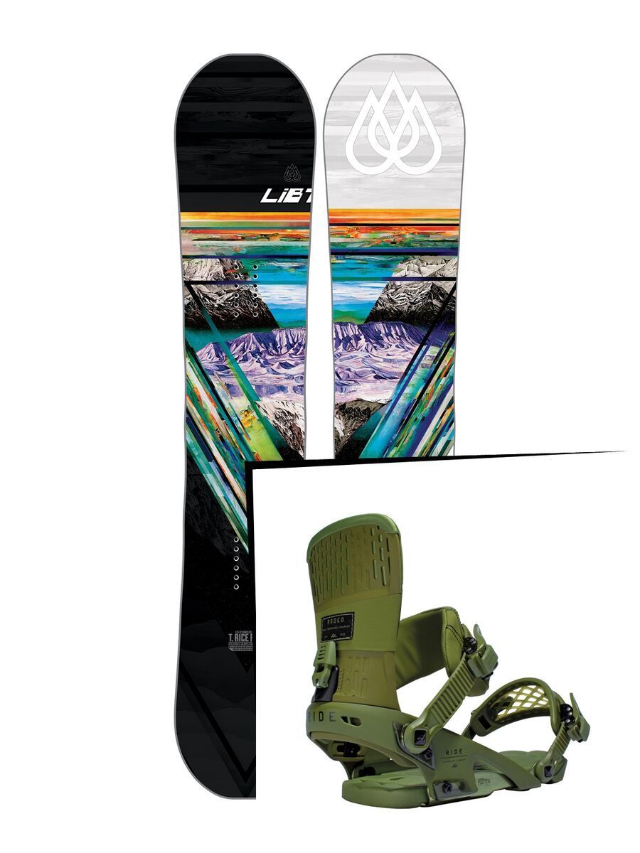 Set: Lib Tech T-Rice Pro 2017 + Ride Rodeo (1487155S) - Bild 1