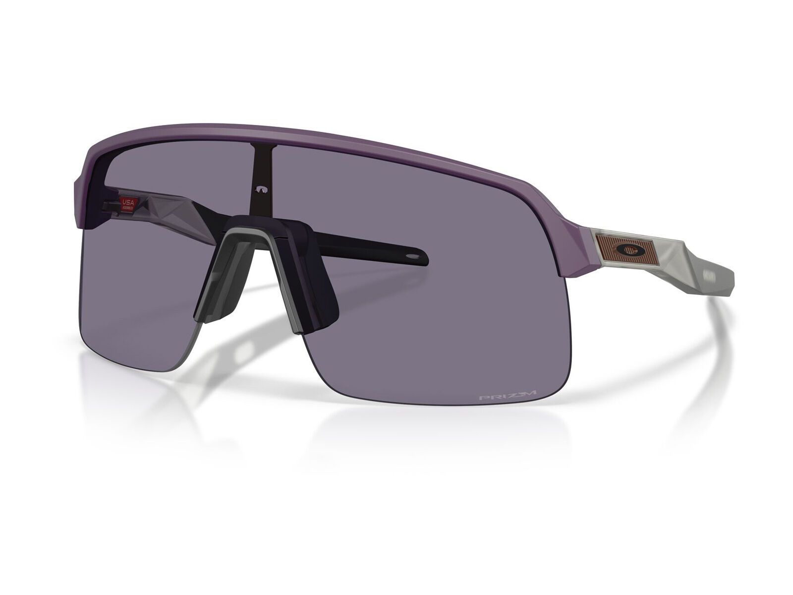 Oakley Sutro Lite, Prizm Grey / matte aubergine - Bild 10