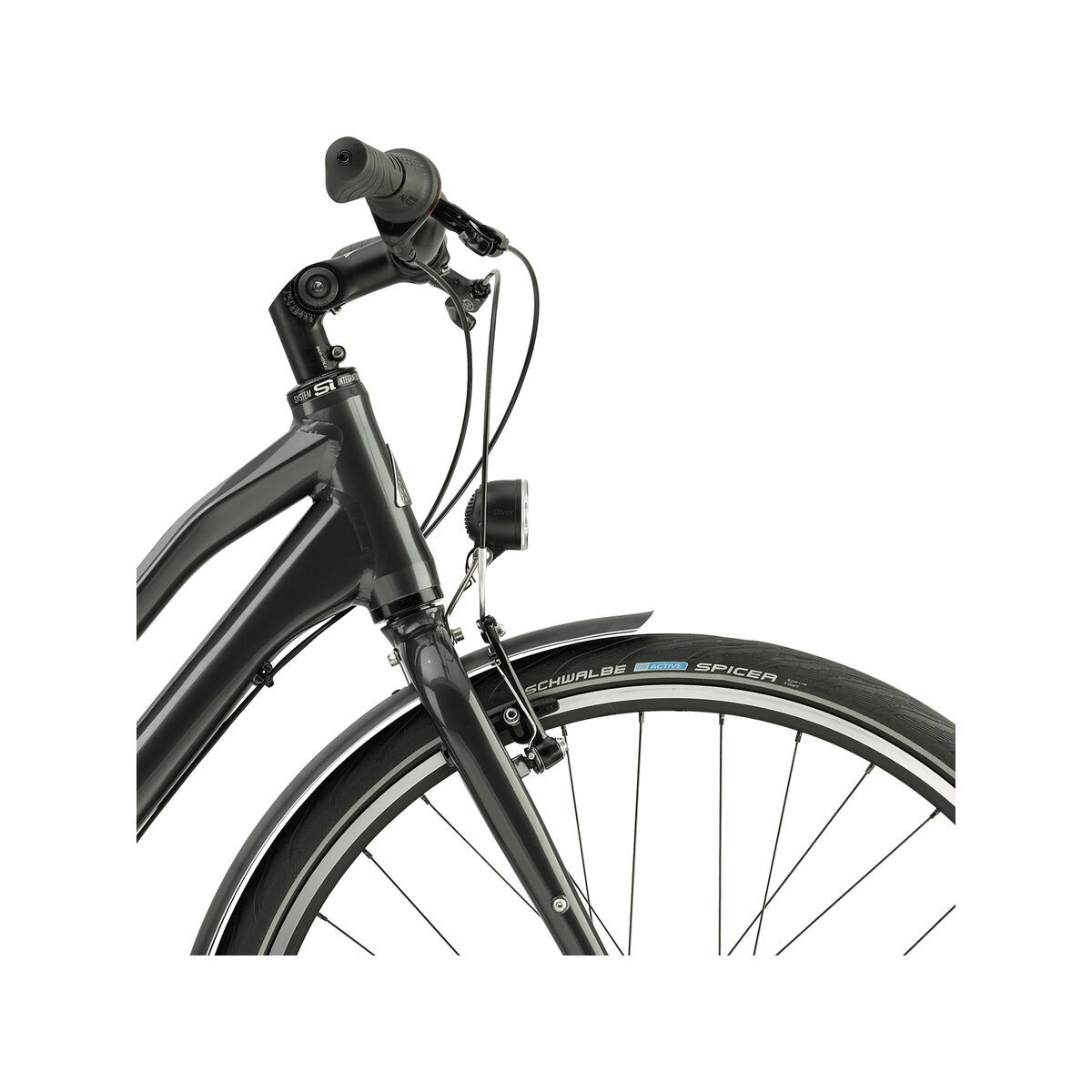 Cannondale Tesoro Mixte 3, matte nearly black w/ gloss jet black details - Bild 5