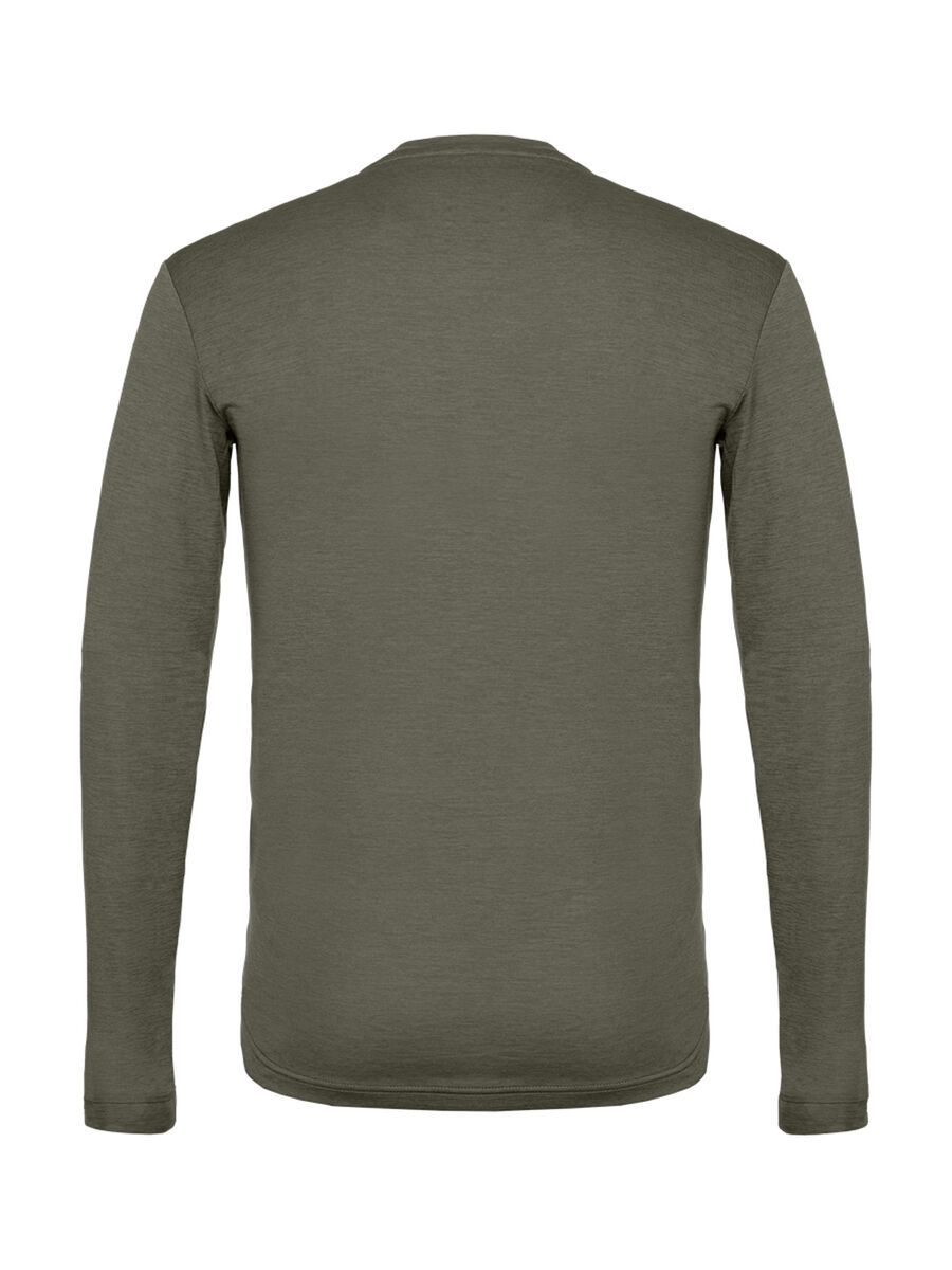 Salewa Puez Melange Dry’Ton Langarm Tee Herren, faded green melange - Bild 2