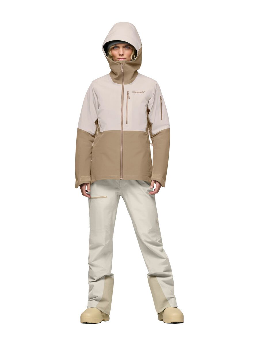 Norrona lofoten Gore-Tex Jacket W's, oatmeal - Bild 3