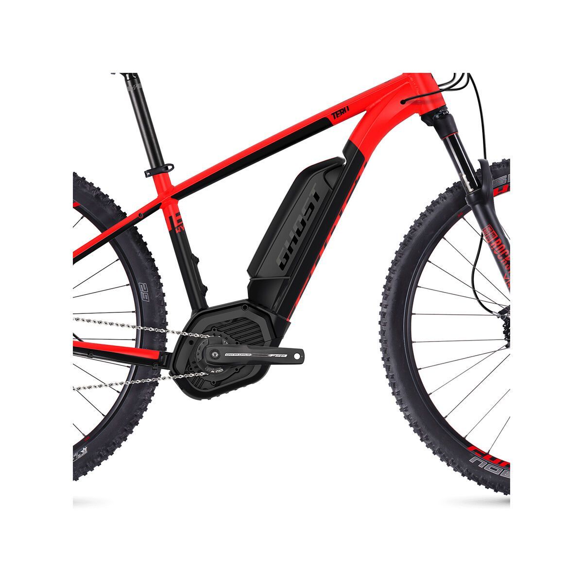 Ghost Hybride Teru B7.9 AL, neon red/night black - Bild 3