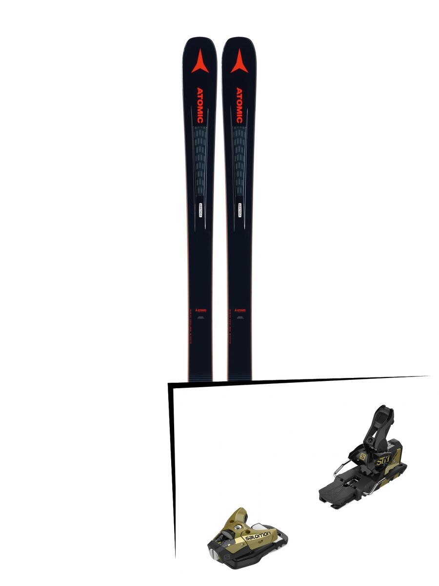Set: Atomic Vantage 90 TI 2019 + Salomon STH2 WTR 16 gold/black - Bild 1