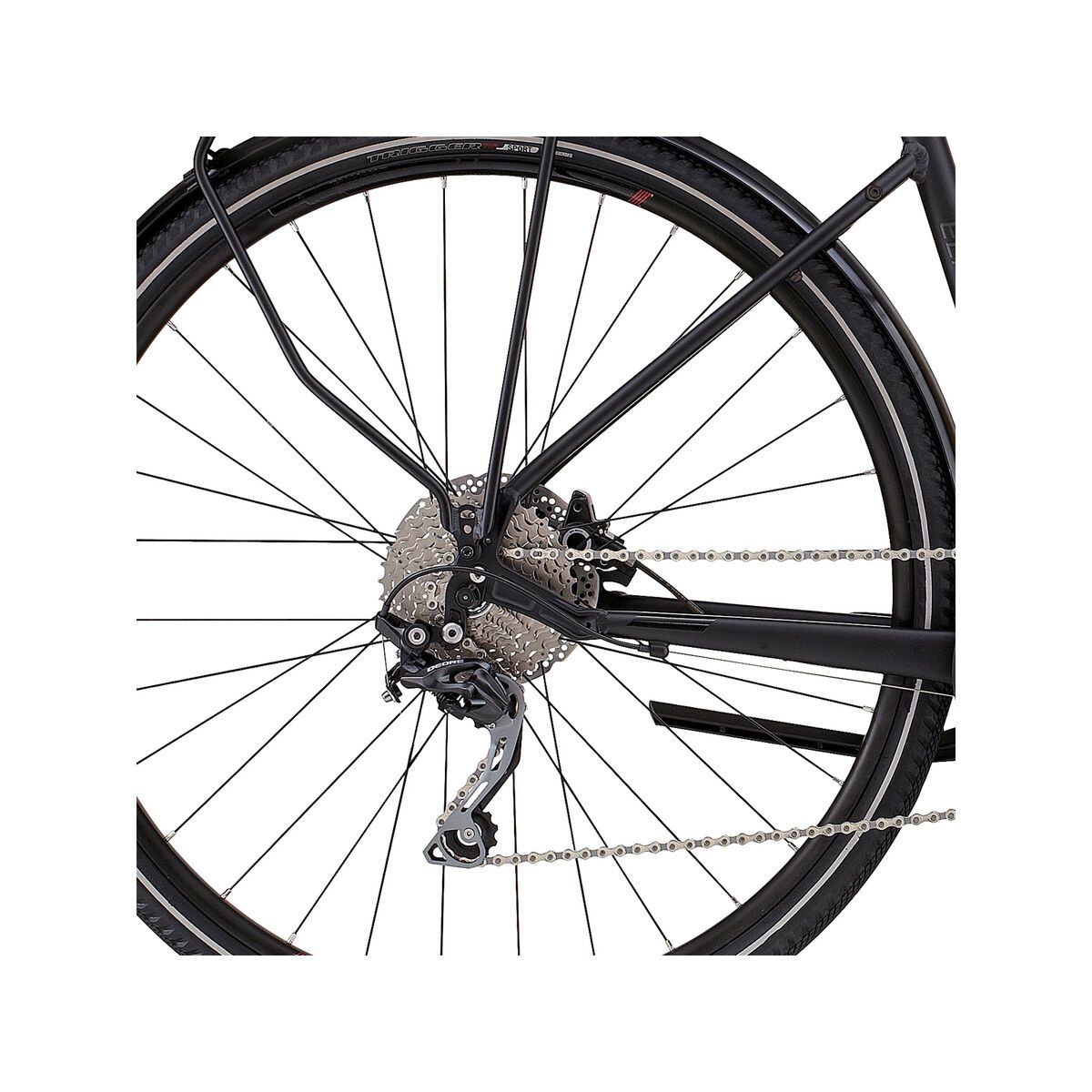 Specialized Crossover Elite Disc Step Through, satin black/gloss black/white - Bild 4