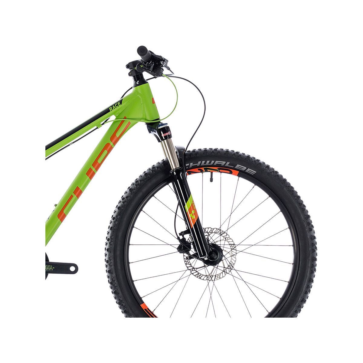 Cube Kid 240 Race, green´n´orange - Bild 7