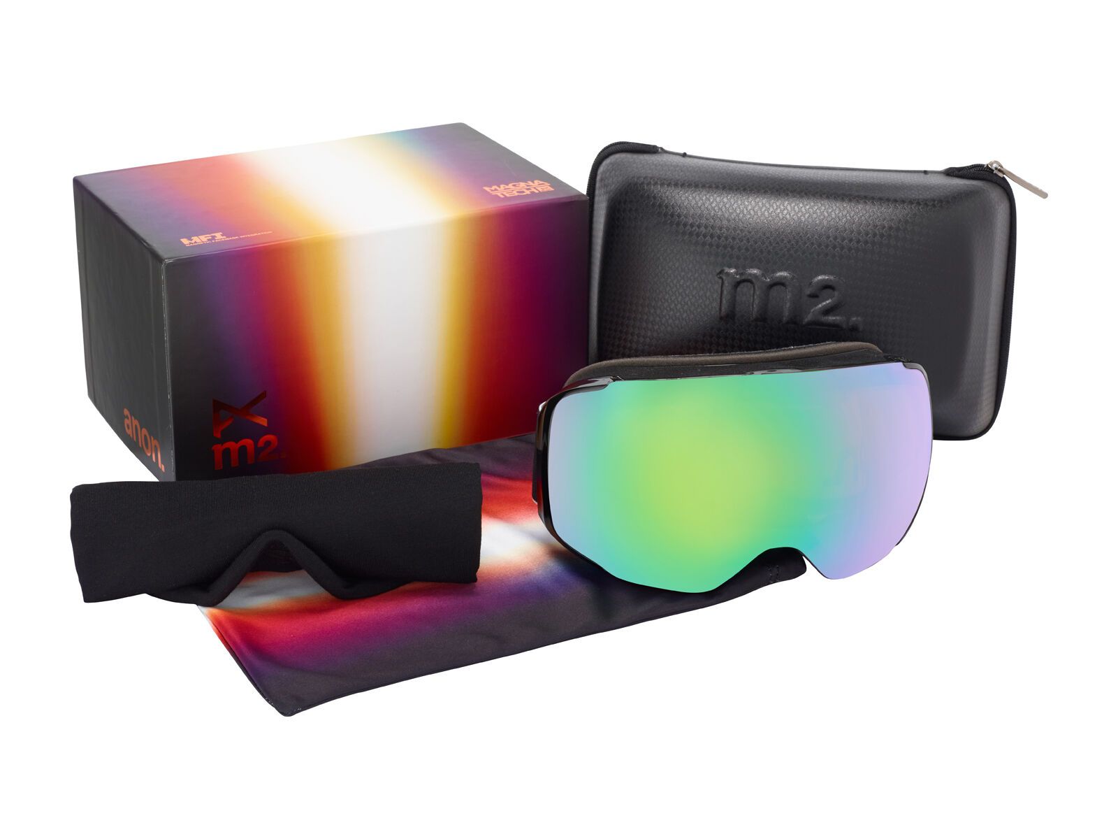 Anon M2 MFI, black/Lens: sonar green - Bild 6