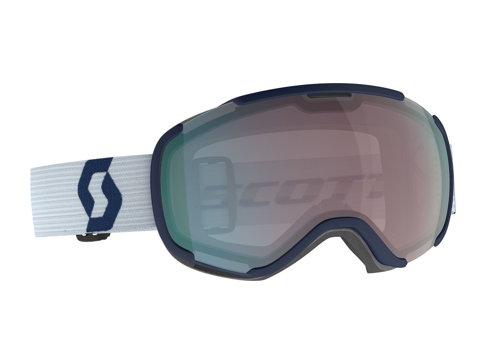 Scott Faze II, Enhancer Aqua Chrome / dark blue/light grey - Bild 1