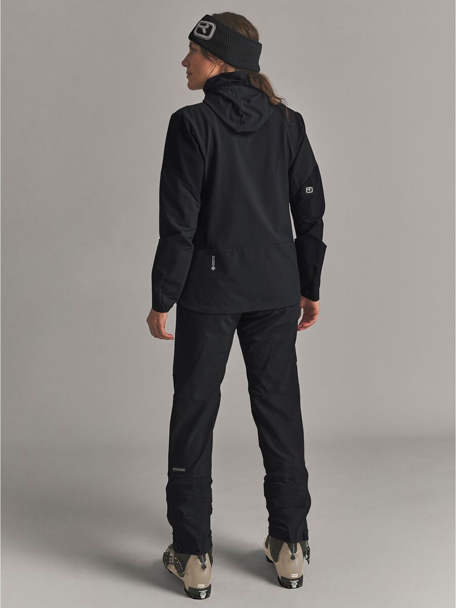 Ortovox Ortler Softshell Plus Jacket W, black raven - Bild 4