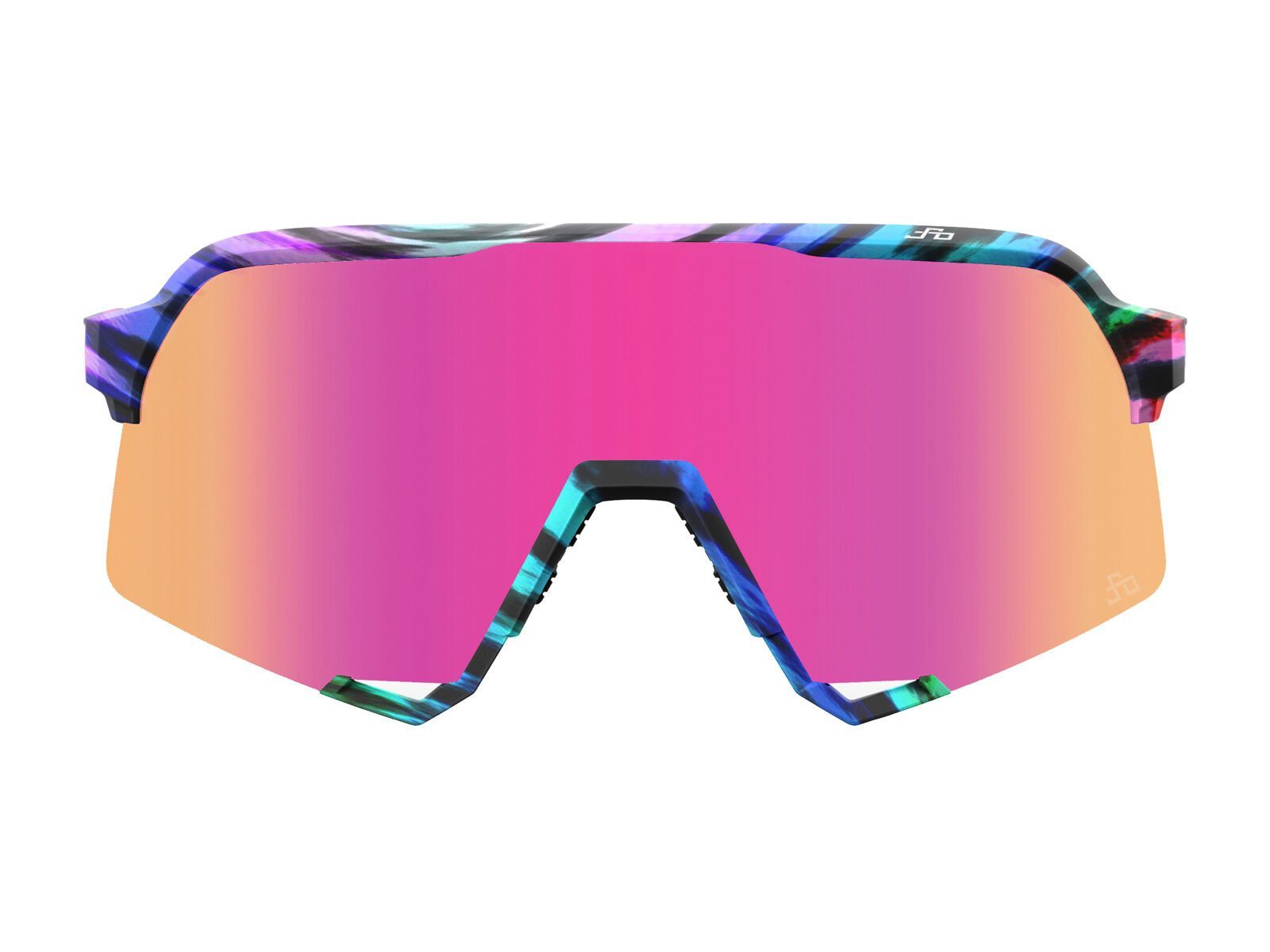 100% S3 Peter Sagan LE - HiPER Purple ML Mirror, soft tact tie dye - Bild 2