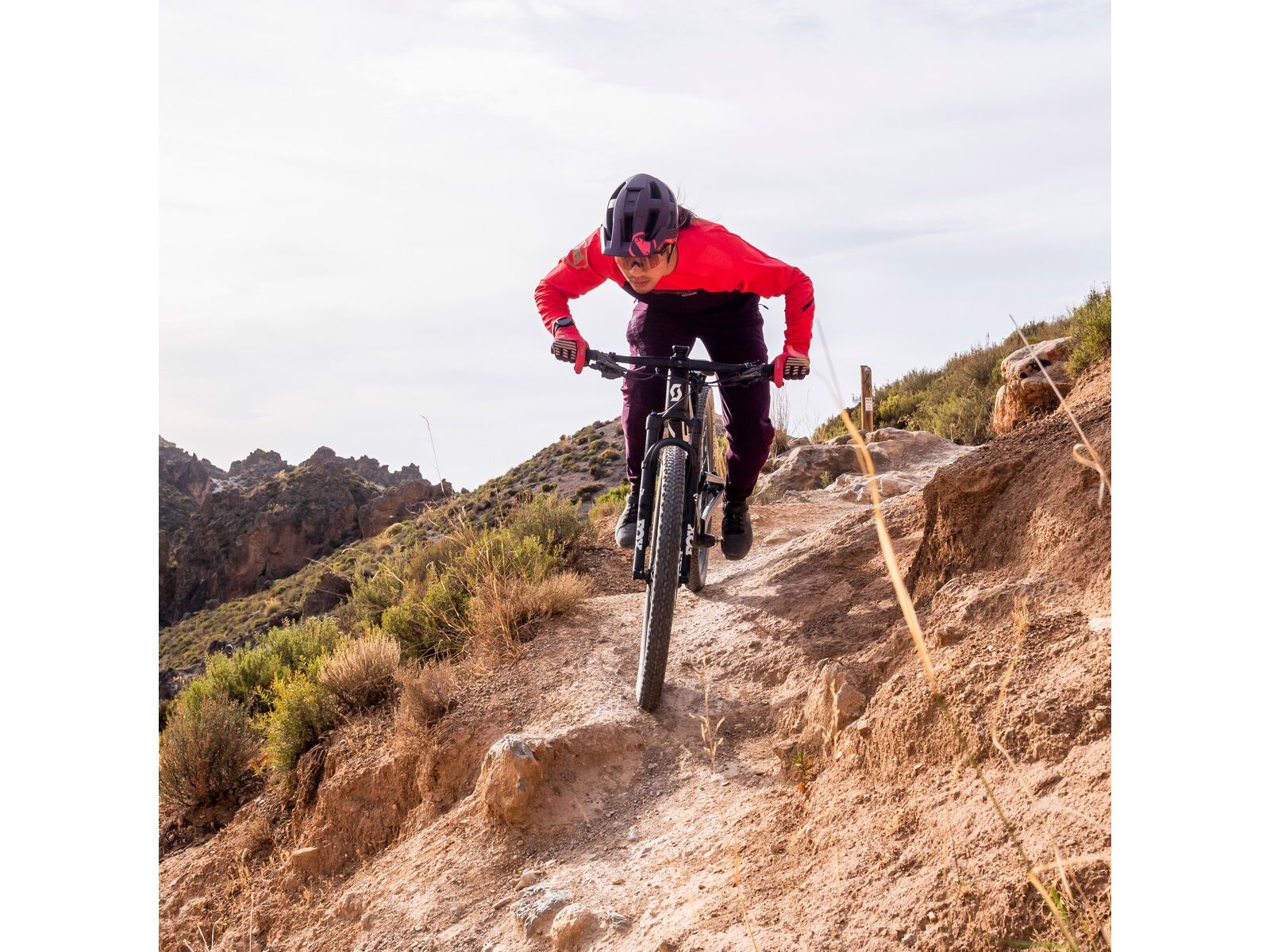 Endura MT500 Burner Trikot (Langarm), aubergine - Bild 9