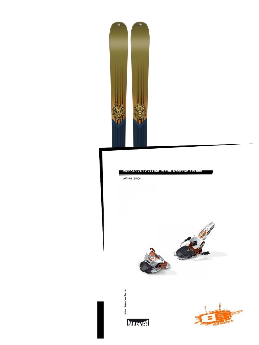 Set: K2 SKI Sight 2017 + Marker Jester 16 (95108S) - Bild 1