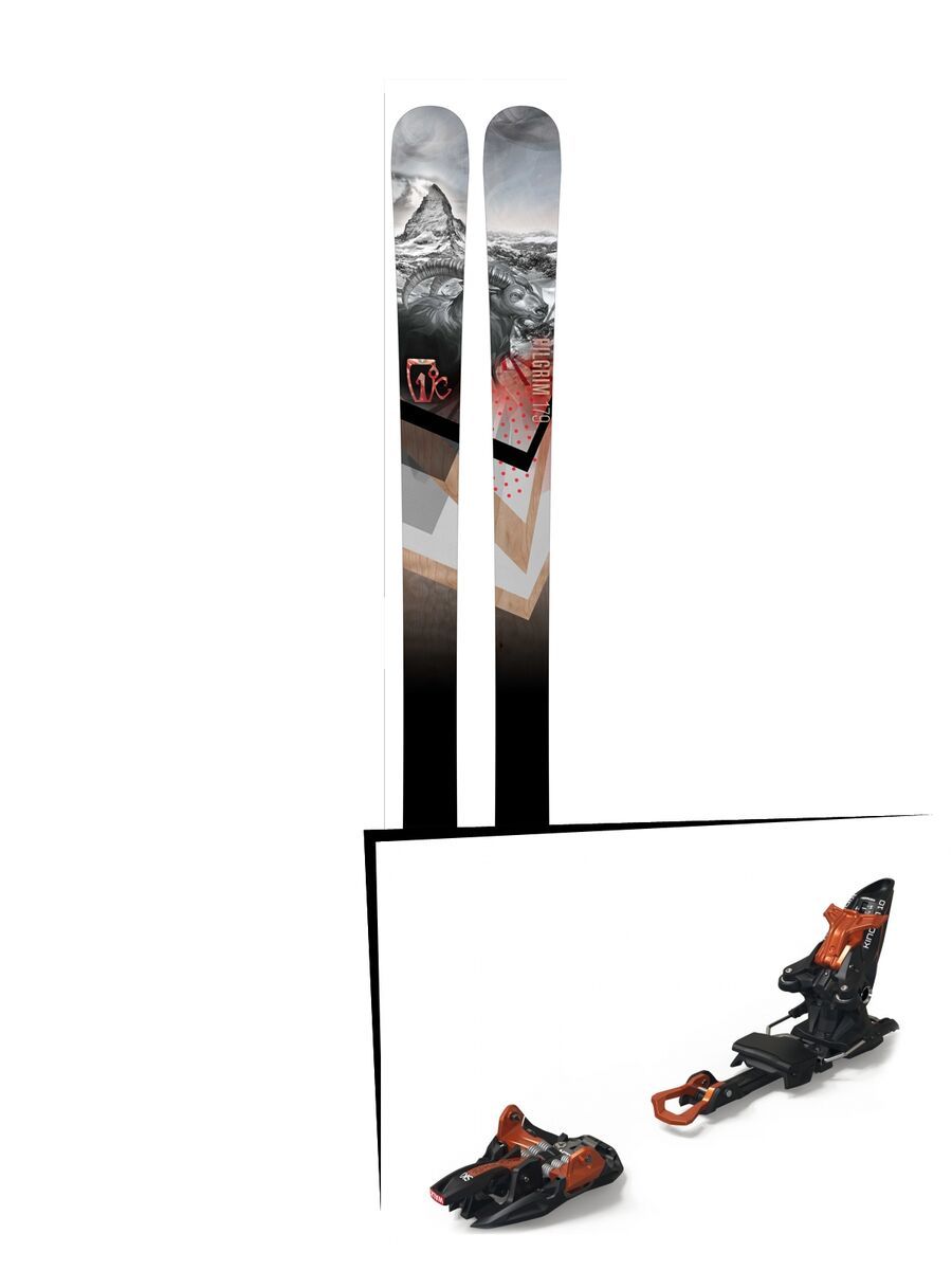 Set: Icelantic Pilgrim 2016 + Marker Kingpin 10 (2319333) - Bild 1