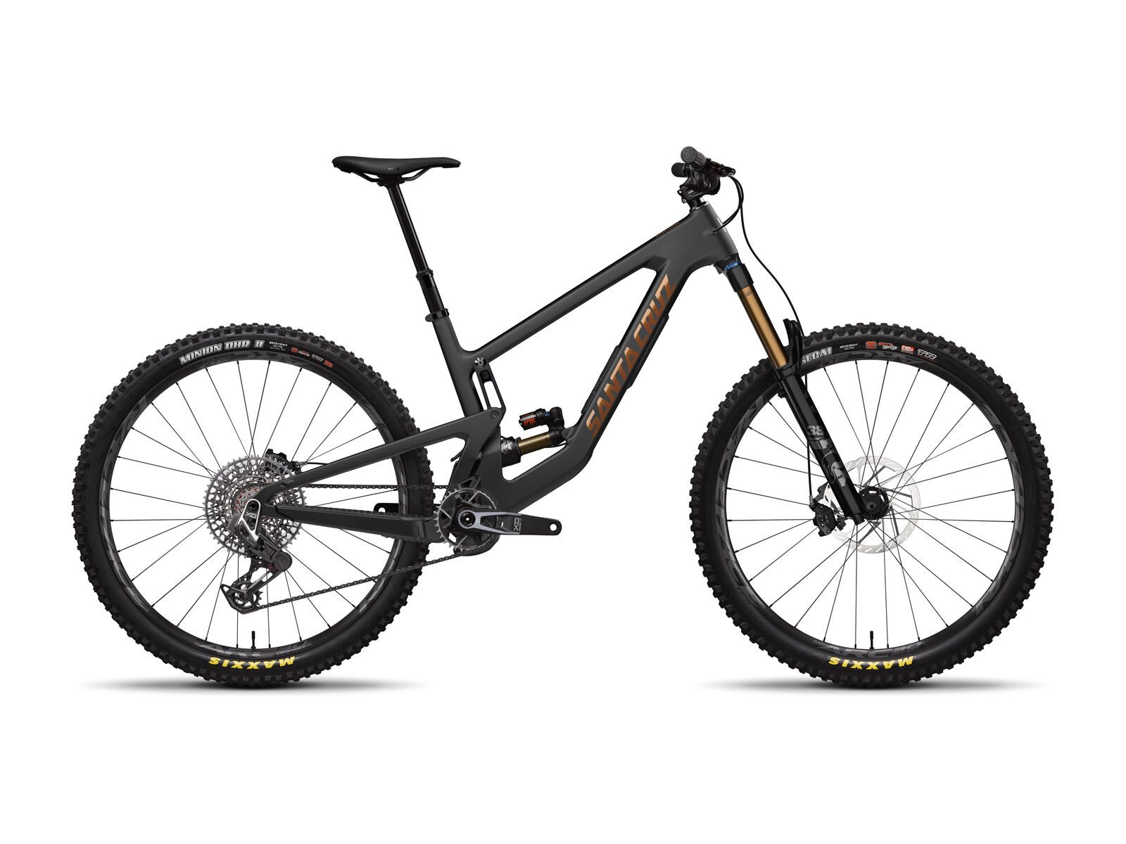 Santa Cruz Megatower CC / X0 AXS / 29, matte black/bronze - Bild 1