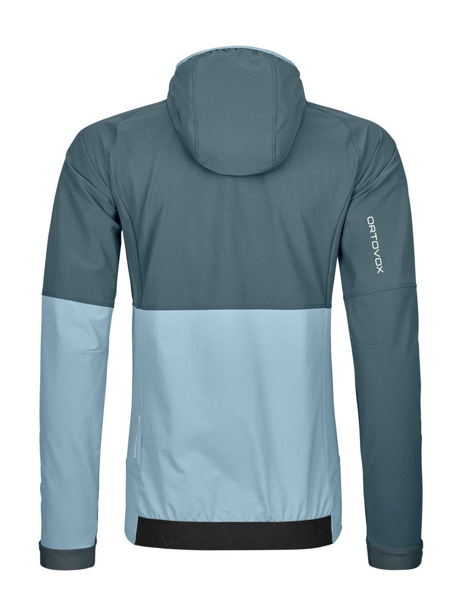 Ortovox Merino Airsolation Punta Berrino Hooded Jacket W, dark arctic grey - Bild 2
