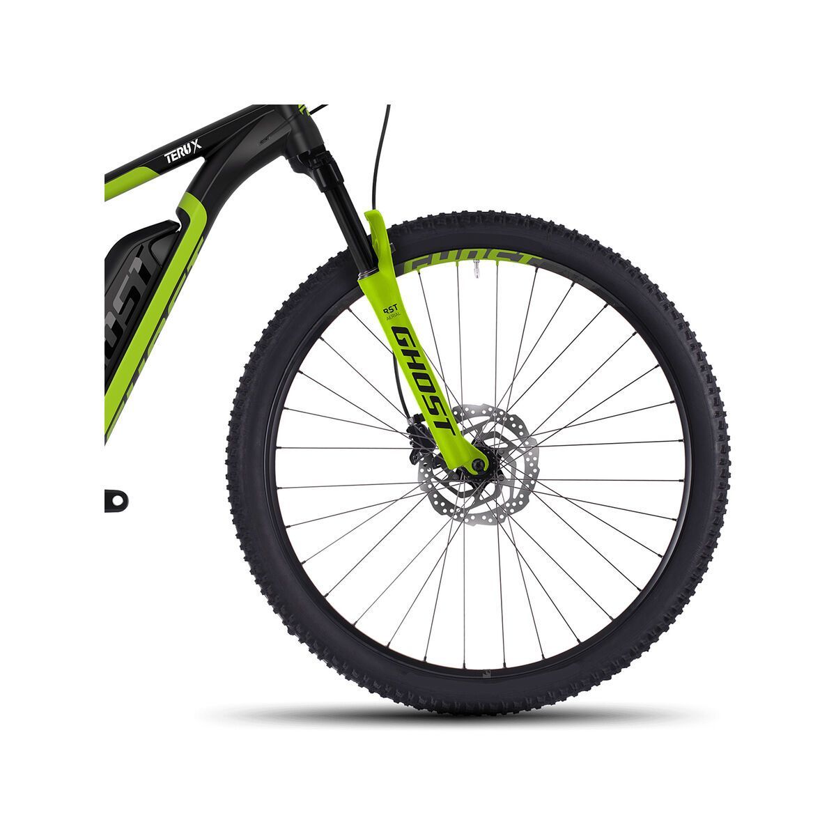 Ghost Hybride Teru X .9 AL, night black/lime green - Bild 2