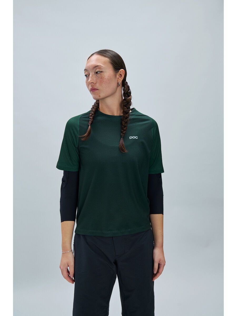 POC W's Motion Air S/S Jersey, pargasite green - Bild 3