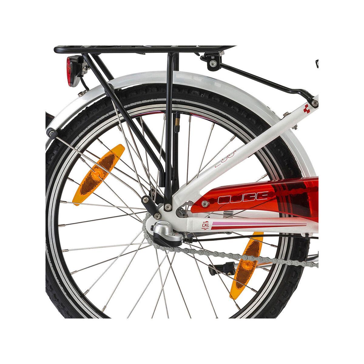 Cube Kid 200 Cross Girl, pink/red - Bild 4