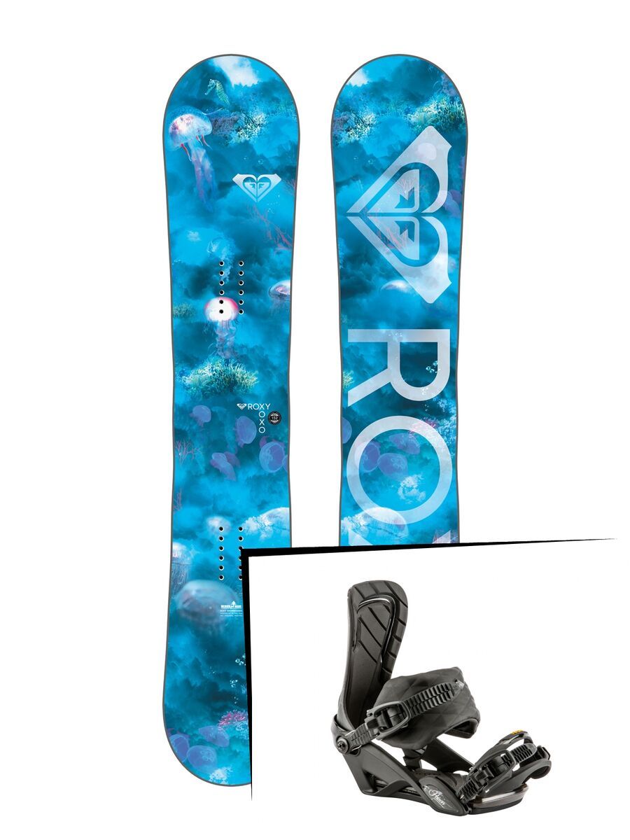 Set: Roxy Xoxo 2019 + Nitro Poison black pearl - Bild 1