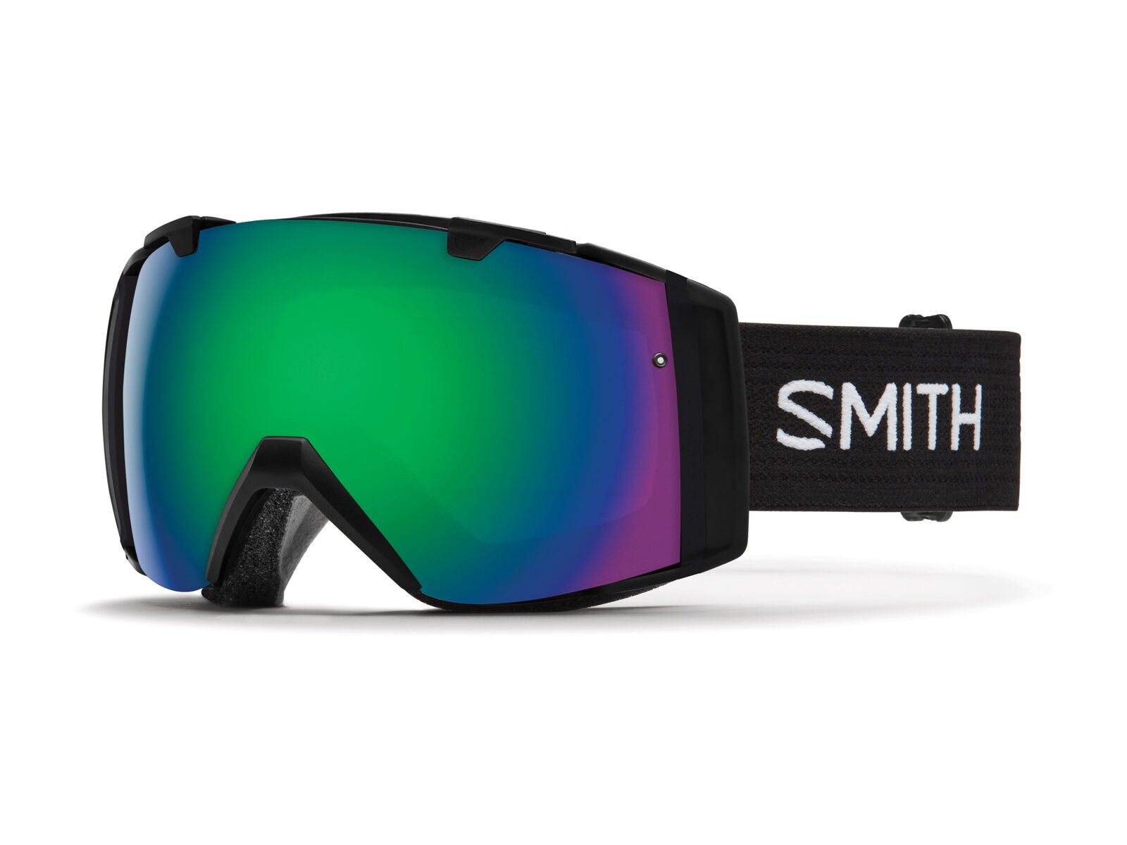 Smith I/O inkl. Wechselscheibe, black/Lens: green sol-x mirror - Bild 1