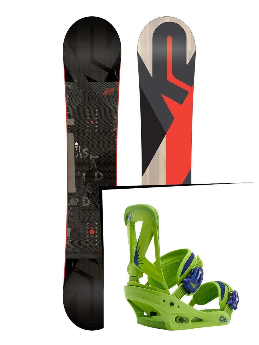 Set: K2 Standard 2018 + Burton Custom Grassland - Bild 1