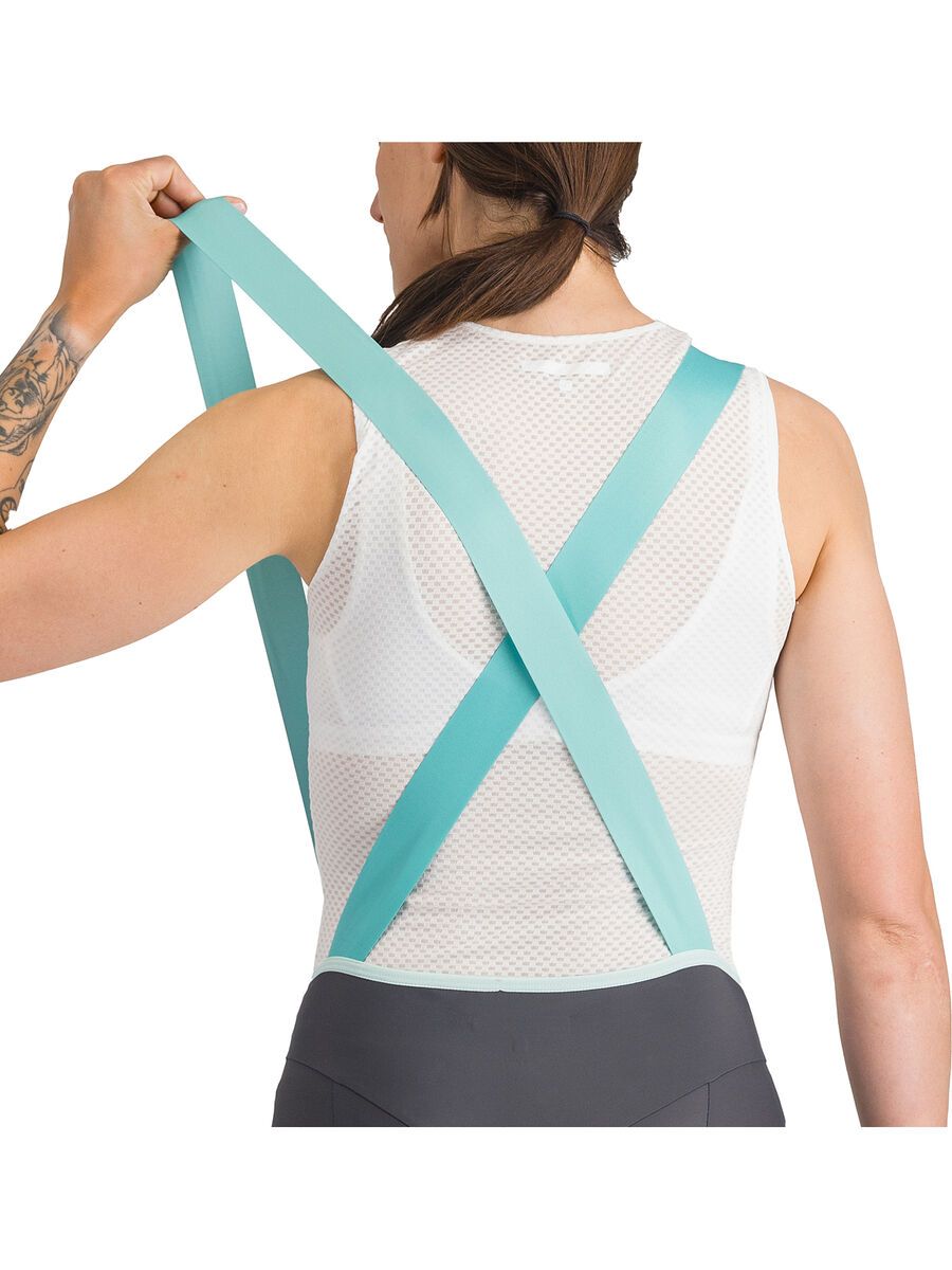 Castelli Prima 2 DT Bibshort, dark gray/pool blue - Bild 5