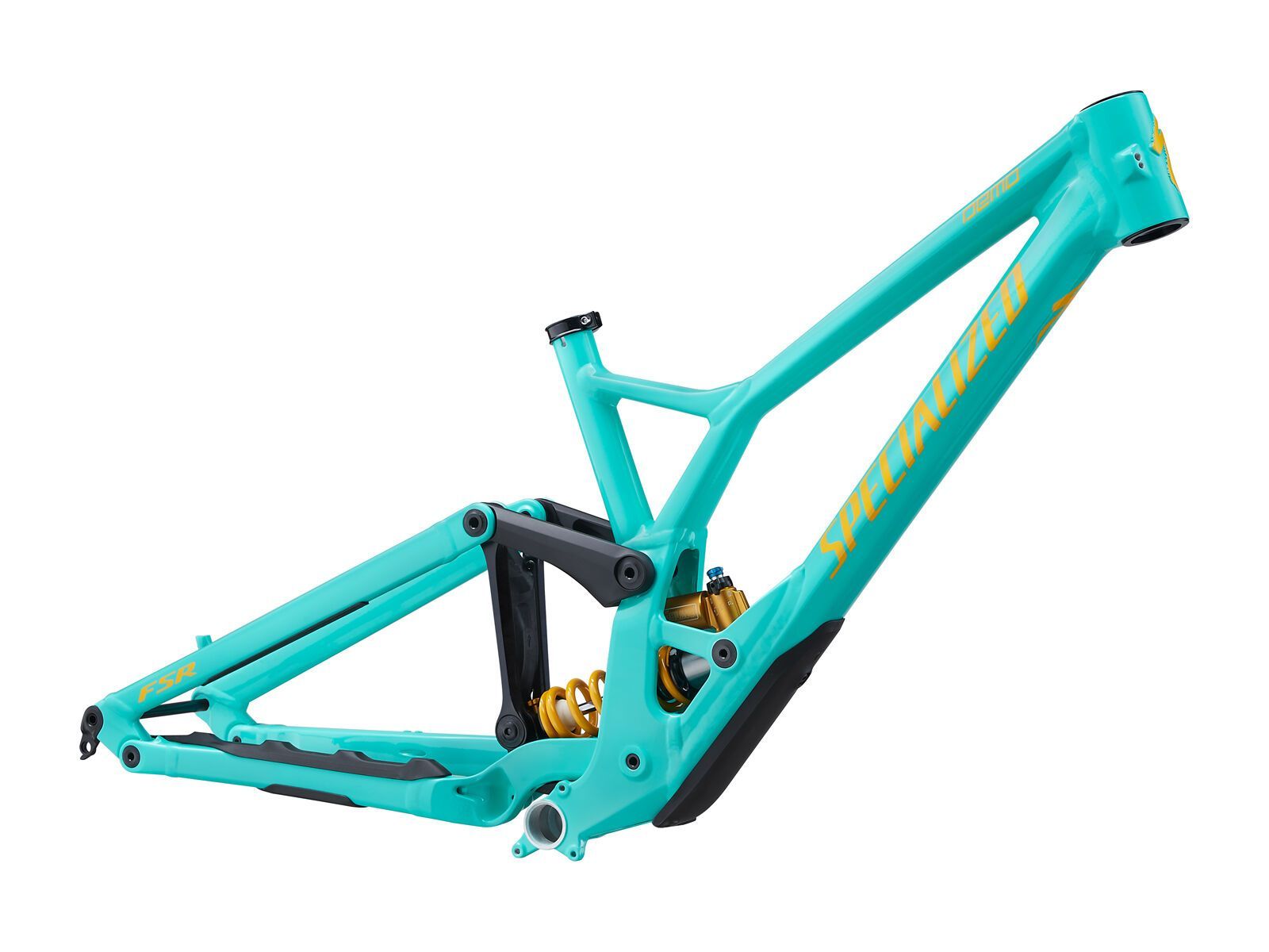 Specialized Demo Race 29 Frame, gloss acid mint/burnt yellow - Bild 1