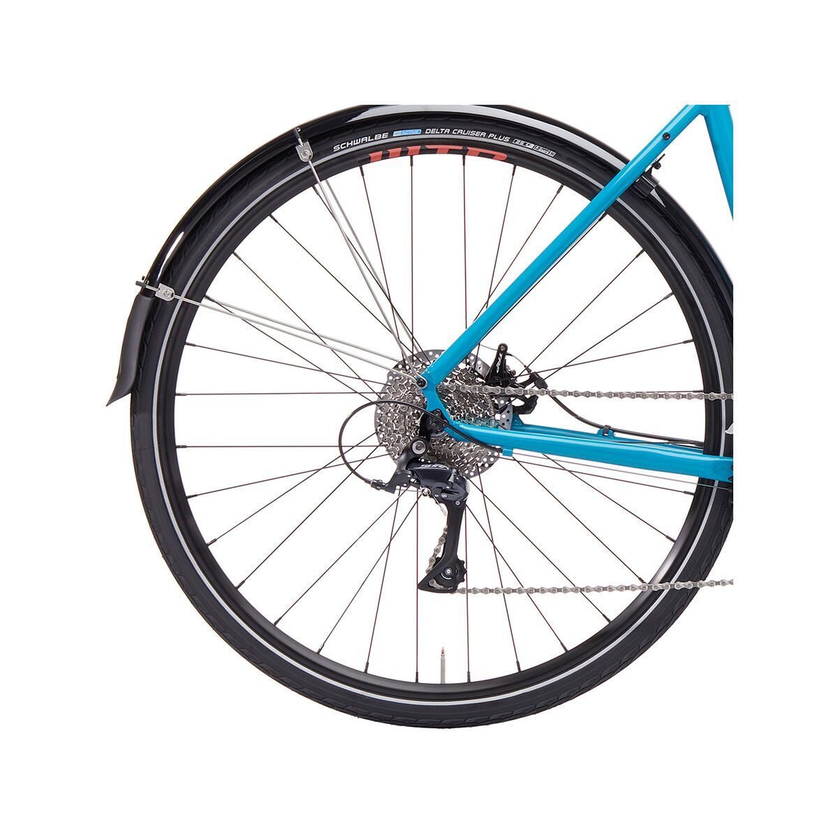 Kona Rove DL, gloss dirty aqua w/ brick, pale yellow, & charcoal decals - Bild 5