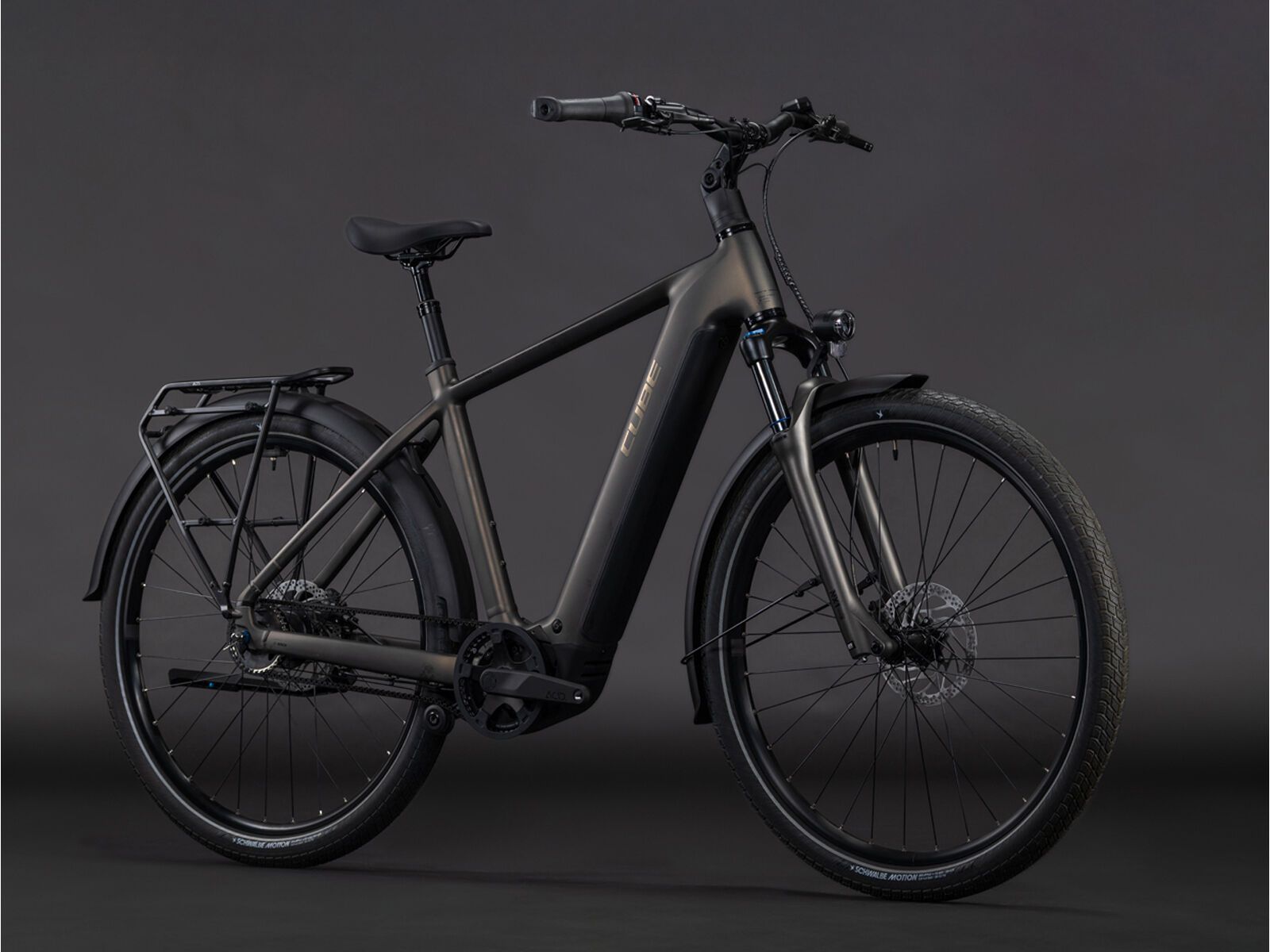 Cube Touring Hybrid Comfort SLX 800, charcoal´n´chrome - Bild 2