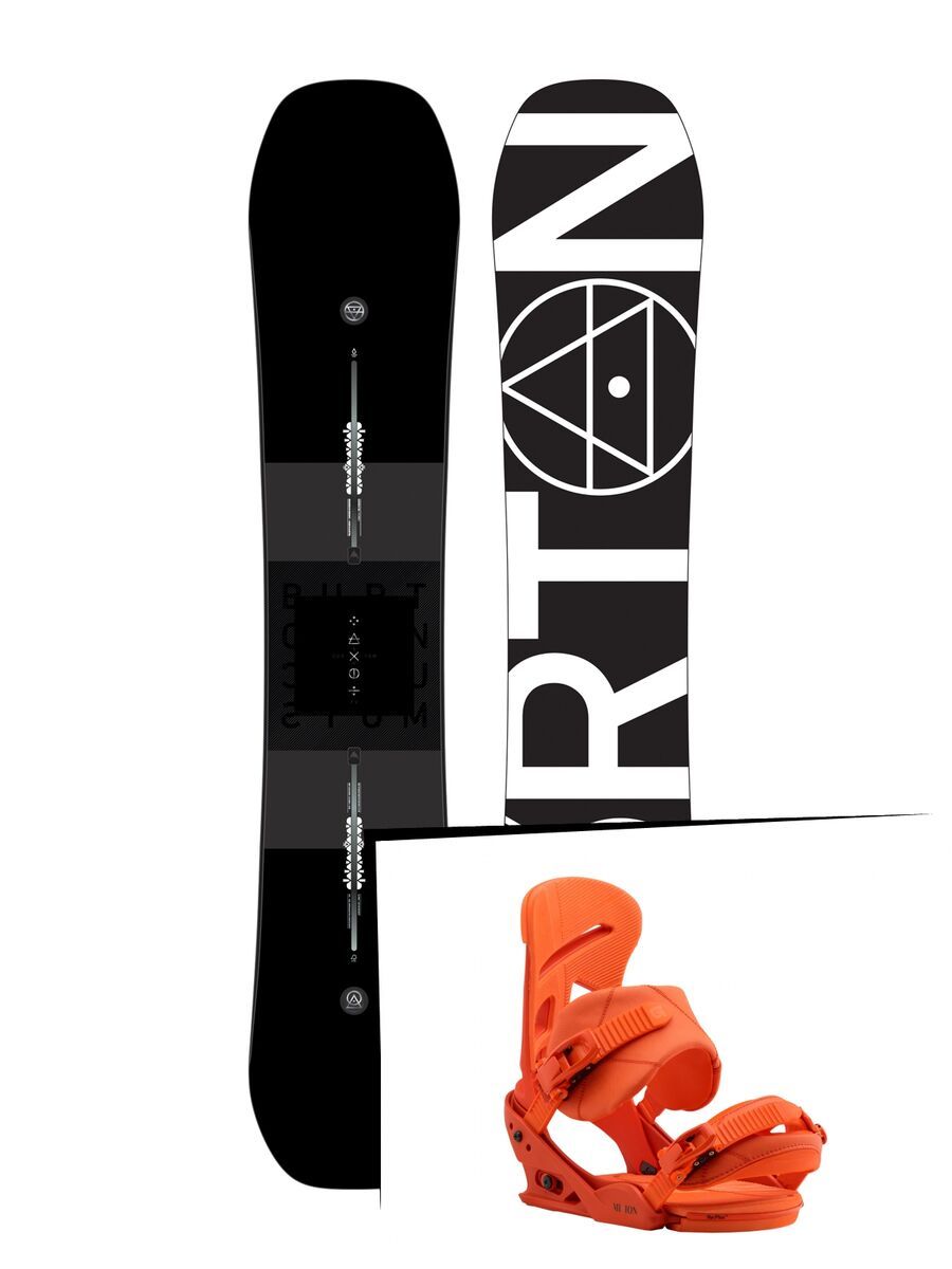 Set: Burton Custom X Flying V 2019 +  Mission (1931067S) - Bild 1