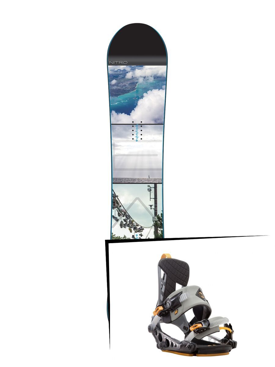 Set: Nitro Team Exposure Gullwing 2016 + K2 Cinch CTS (1728768S) - Bild 1