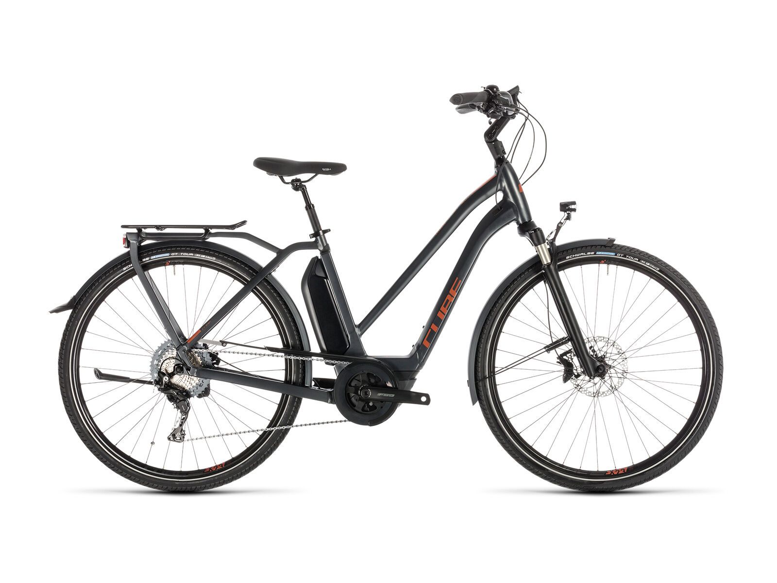 Cube Town Sport Hybrid EXC 500 Trapeze, iridium´n´copper - Bild 1