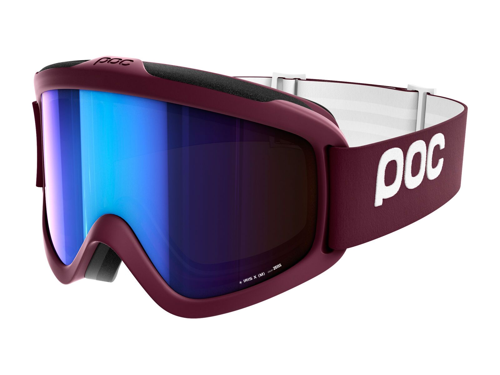 POC Iris X, lactose red/Lens: persimmon blue mirror - Bild 1