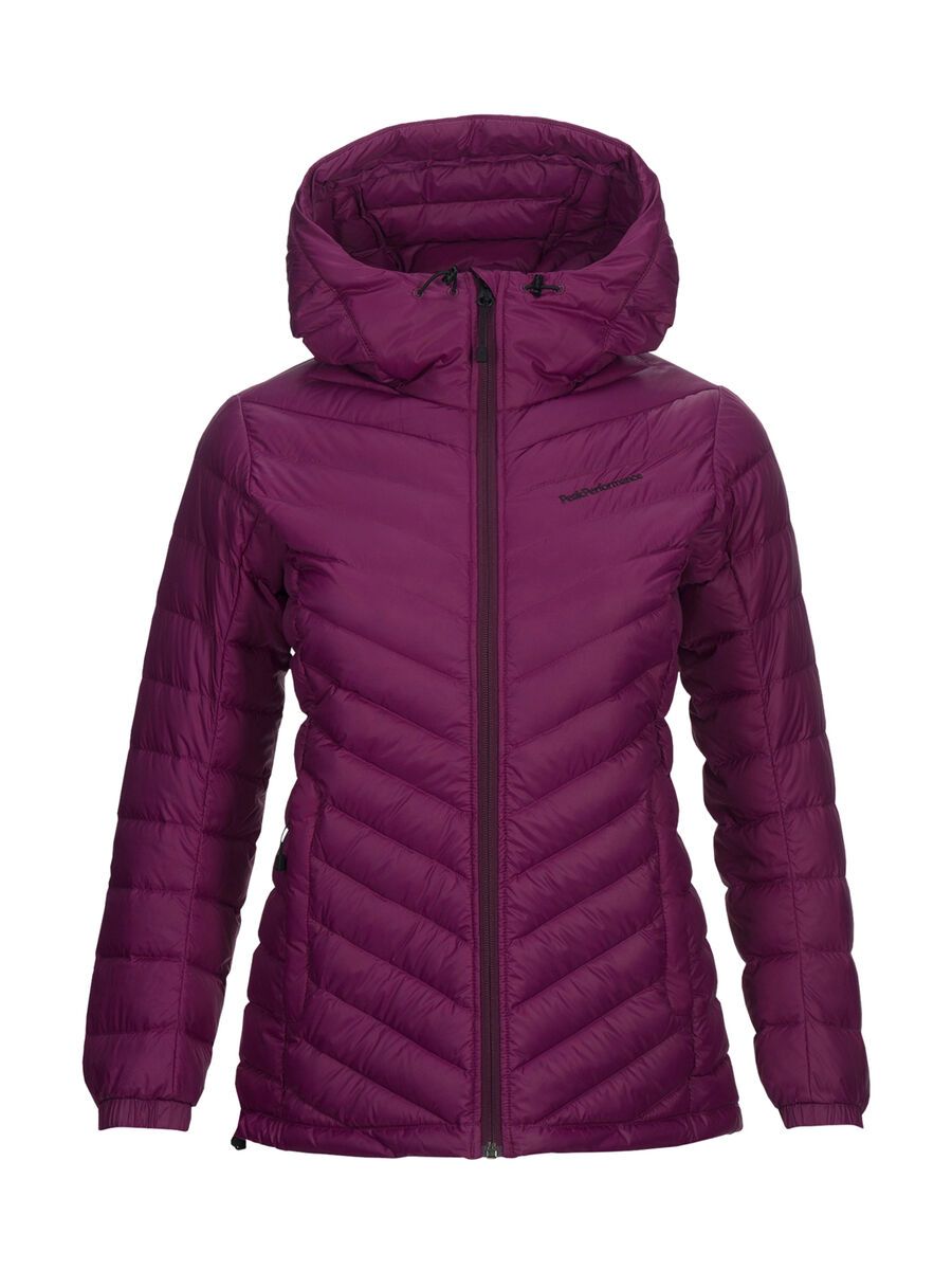 Peak Performance W Frost Down Hood, blood cherry - Bild 1