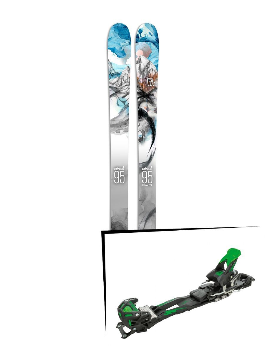 Set: Icelantic Nomad 2017 + Tyrolia Adrenalin 16 (1715219S) - Bild 1