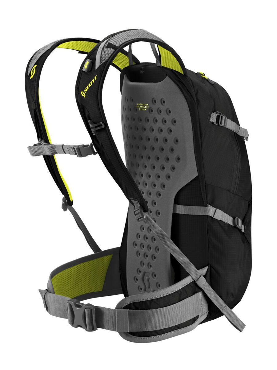 Scott Trail Rocket FR' 18 Pack, caviar black/sulphur yellow - Bild 2